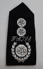 HM Jersey Fire Service Chief Officer Rank Insignia Shoulder Epaulettes Obsolete New Old Stock 1 Pair