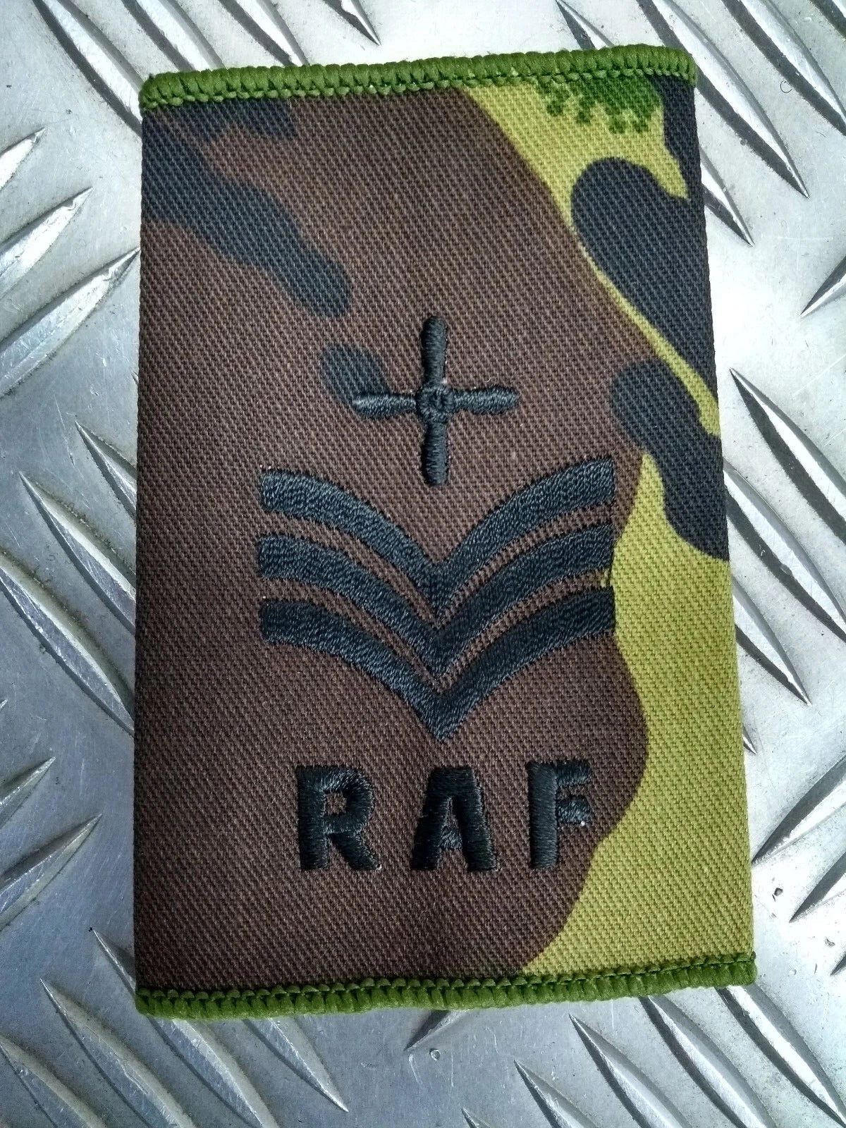 RAF Royal Air Force Slide Woodland Camo for Epaulettes and Front Tab Slider Assorted Types