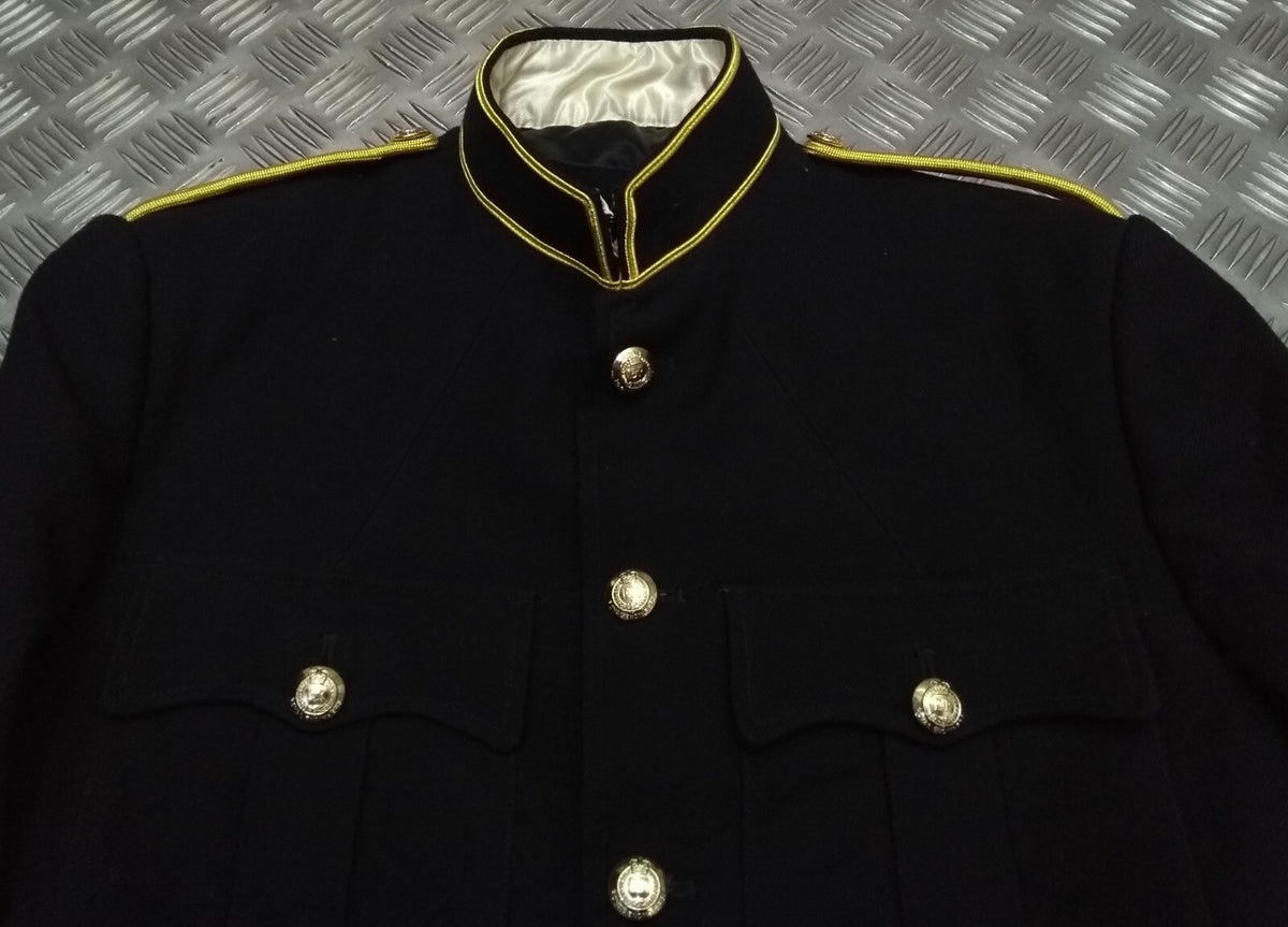 British Army No1 Dress Jacket RSME QM Department Bandsman RE Buttons & Gold Detail