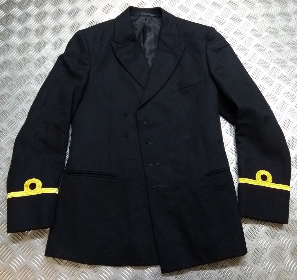 Royal Navy Style No1B Wool Barathea Dress Jacket No Buttons British Naval Mans 96cm Regular