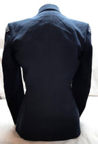 RAF Royal Air Force QCS No1 Dress Jacket Blue Grey Signs of Badge Removal Chest 100cm