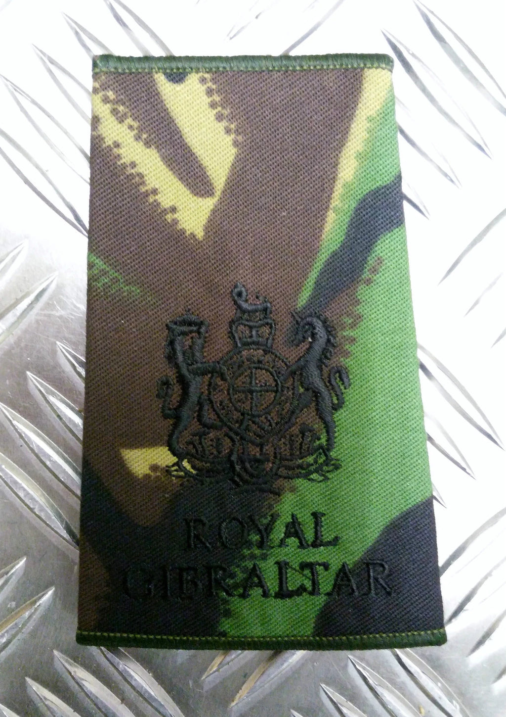 Genuine British Army Royal Gibraltar Regiment Rank Slide Various Colours Ranks