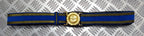 RAF Royal Air Force Officers Ceremonial Belt Per Ardua Ad Astra Buckle No Slings 30"-34"