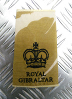 Genuine British Army Royal Gibraltar Regiment Rank Slide Various Colours Ranks