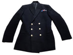 Royal Navy No1B Dress Jacket Class 1 6 Button Double Bar British Naval Mans 108cm Long
