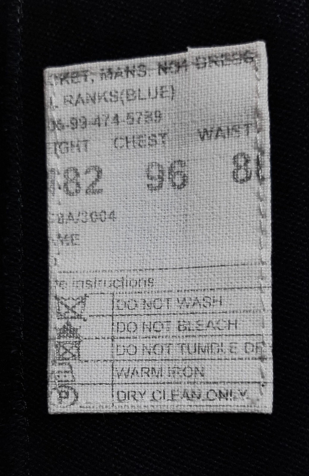 No1 RRF Jacket British Army Blues Royal Regiment of Fusiliers Colour Sergeant