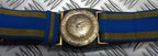 RAF Royal Air Force Officers Ceremonial Belt Per Ardua Ad Astra Buckle No Slings 29"-35"