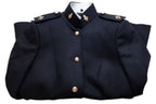 British Army No1 Dress Jacket Blues Female 2nd Lieutenant ETS Buttons Collar Badges & Shoulder Boards Unissued 38in