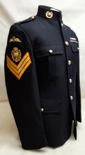 Royal Marines RM No1 Dress Jacket Colour Sergeant Parachutist Badge Complete British 176/100cm