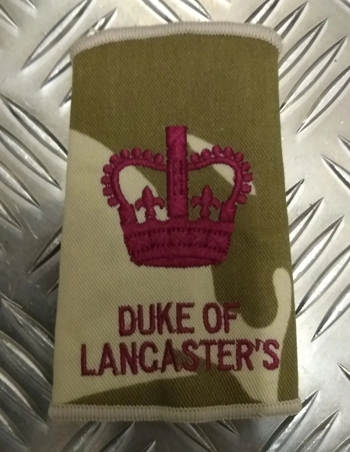 Duke Of Lancaster's Camo Rank Slide Various Ranks Genuine British