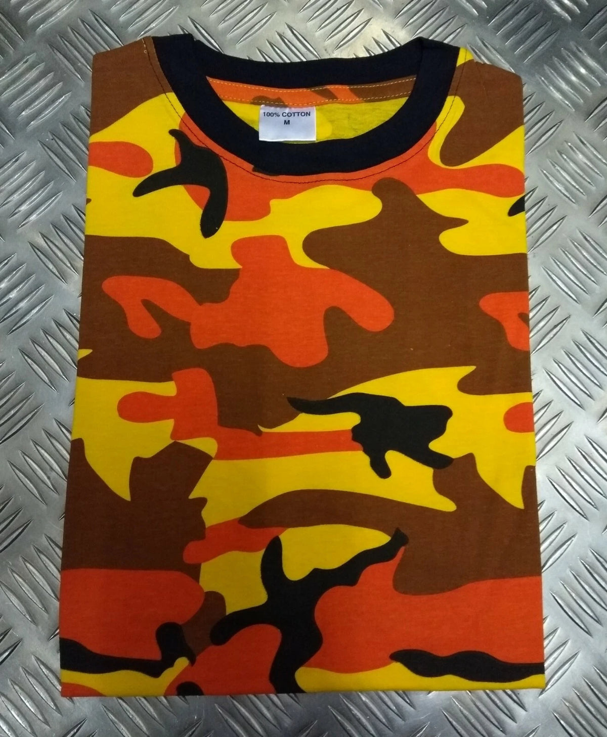 100% Cotton Military Spec T-Shirts Various Bright Summer Camo's