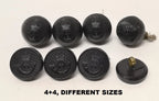 FAD No2 Button Set British Army for Service Dress Jackets and Old Pattern Tunics Assorted