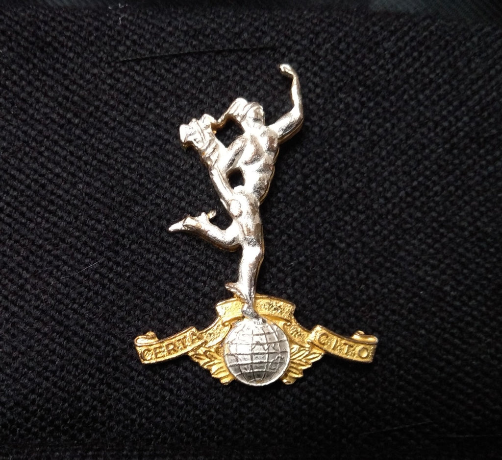 British Army Royal Signals No1 Dress Jacket Blues with Some Badges Present Collectors 182/104/88cm