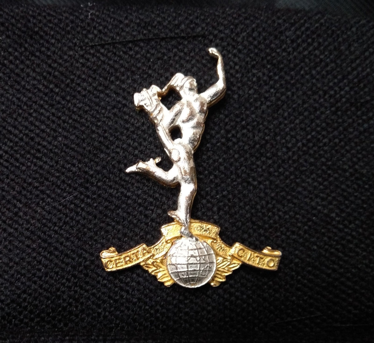 British Army Royal Signals No1 Dress Jacket Blues with Some Badges Present Collectors 182/104/88cm