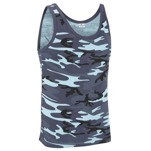 Military Type Vest 100% Cotton PT Singlet Tank Top Assorted Colours