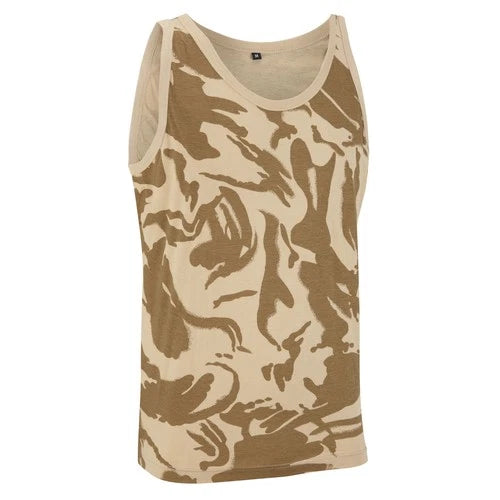Military Type Vest 100% Cotton PT Singlet Tank Top Assorted Colours