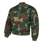 MA1 Flight Jacket USAF Type Bomber Jacket Woodland Urban or Midnite Camo Type Available