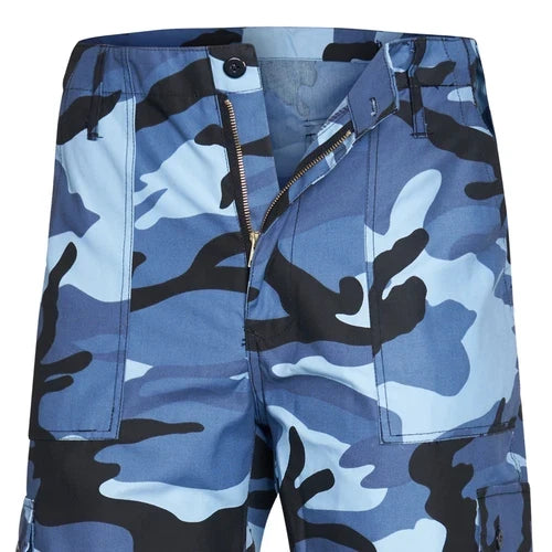 Midnite Camo Trousers Military Style Midnight Camouflage Utility / Field Trouser Cargo Pants 34"