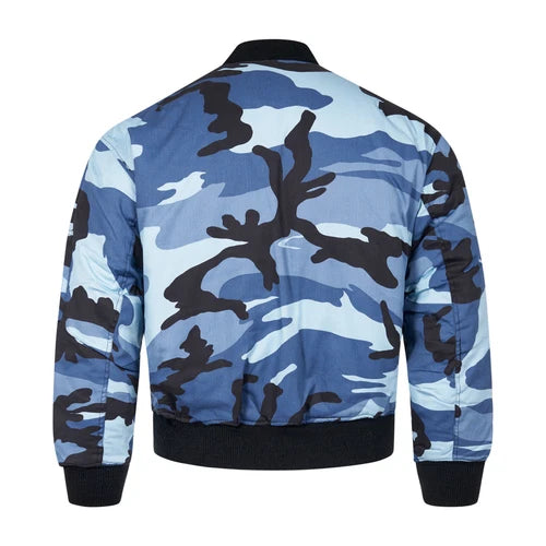 MA1 Flight Jacket USAF Type Bomber Jacket Woodland Urban or Midnite Camo Type Available