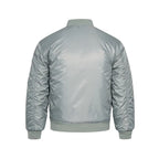 MA1 Bomber Jacket US Military Style Silver / Grey Colour
