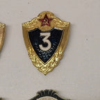 USSR Soviet CCCP Red Army Obsolete Metal Shield Pin Badges Various Type