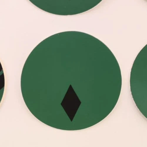 Rank Stickers for NBC CBRN Suit Various Ranks Black On Green - NEW