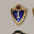 USSR Soviet CCCP Red Army Obsolete Metal Shield Pin Badges Various Type