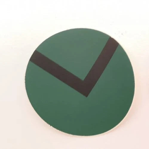 Rank Stickers for NBC CBRN Suit Various Ranks Black On Green - NEW