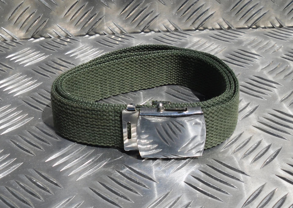 Jungle Trouser Canvas Belt - Size Fully Adjustable - All Colours - Brand NEW