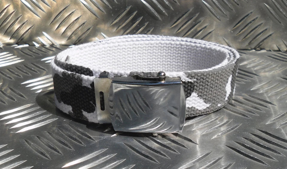 Jungle Trouser Canvas Belt - Size Fully Adjustable - All Colours - Brand NEW