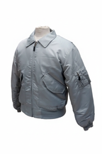 Silver Grey Jacket White Background
