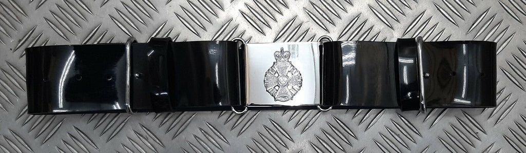 The Rifles Regiment Black Parade Belt British Issue