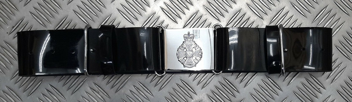 The Rifles Regiment Black Parade Belt British Issue