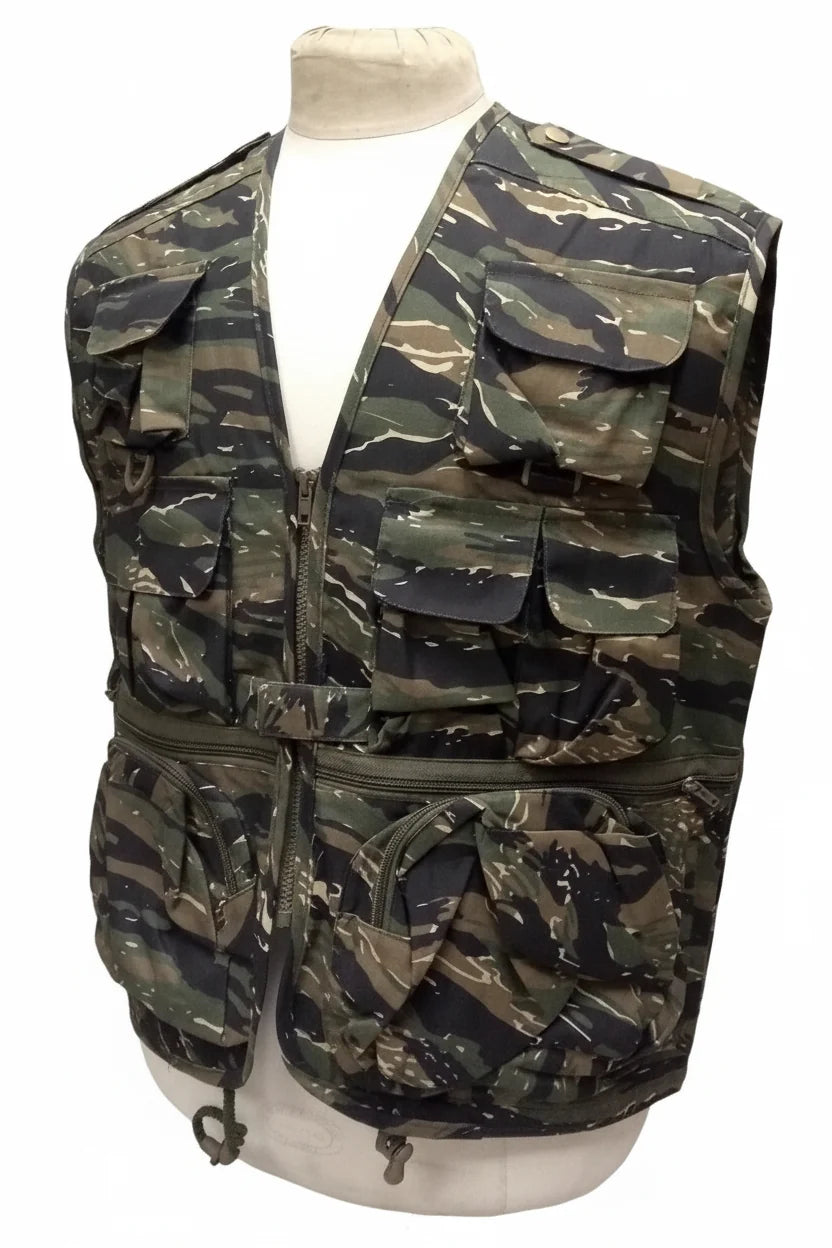 Utility Vest Combat - Fishing - Photography - Airsoft Assorted Colours