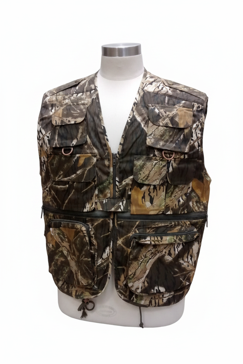 Tree Camo Vest - White Background