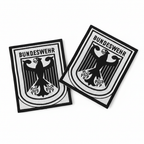 Two Bundeswehr patches overlapping clean