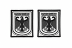 Two Bundeswehr patches side by side