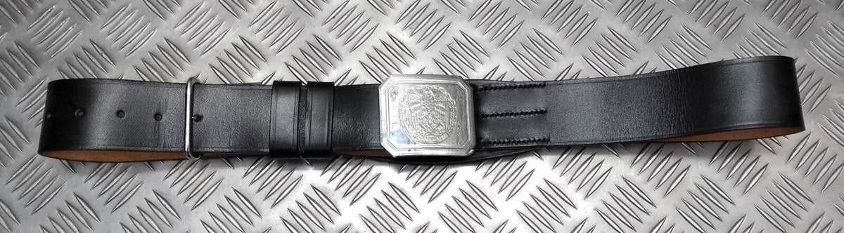 UAE Belt Ceremonial & Parade Duties Leather & Chrome Buckle