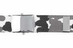 Urban Camo Belt - Chrome Detail Close-up