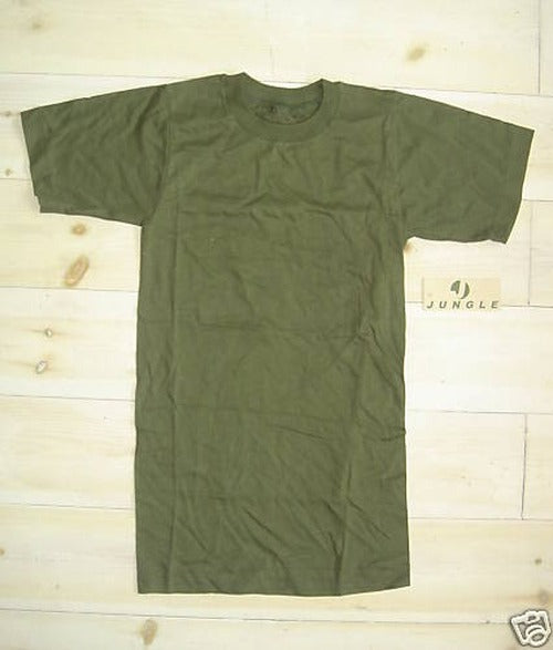 US 100% Cotton Green Crew Neck T-Shirt- Size XXS- NEW