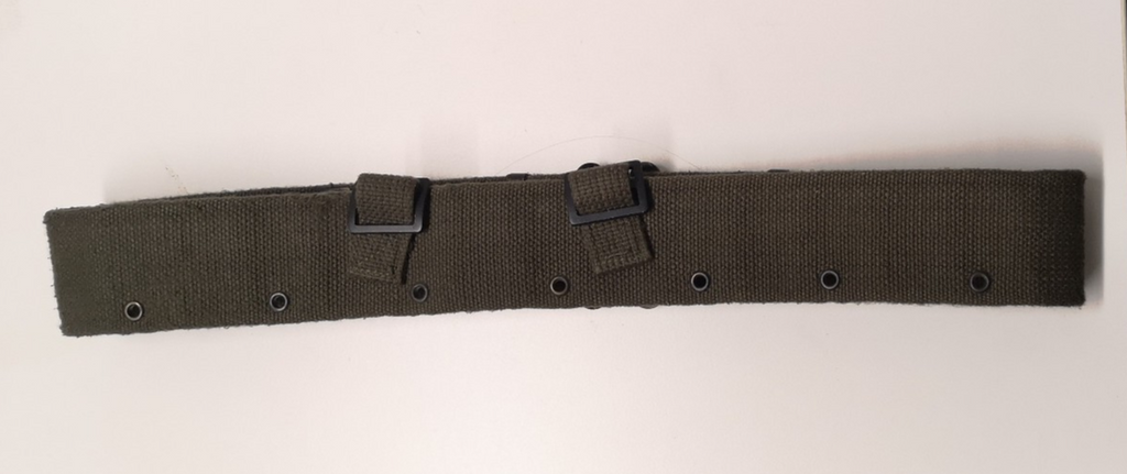 Vintage Belt Webbing Load Carry Canvas Belt Pattern 58 Waist 44"