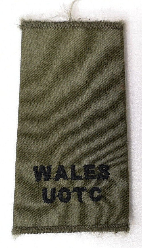 Wales University Officers Training Corp UOTC Rank Slide - Used