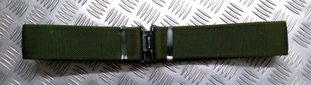 Webbing Belt British Army Green Old Pattern Load Carrying Nylon Belting Max 34"