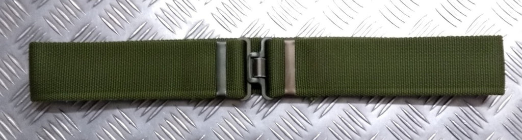 Webbing Belt British Army Green Old Pattern Load Carrying Nylon Belting Max 34"