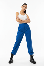 White Vest Blue Trousers