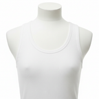 White Vest Mannequin Close-up