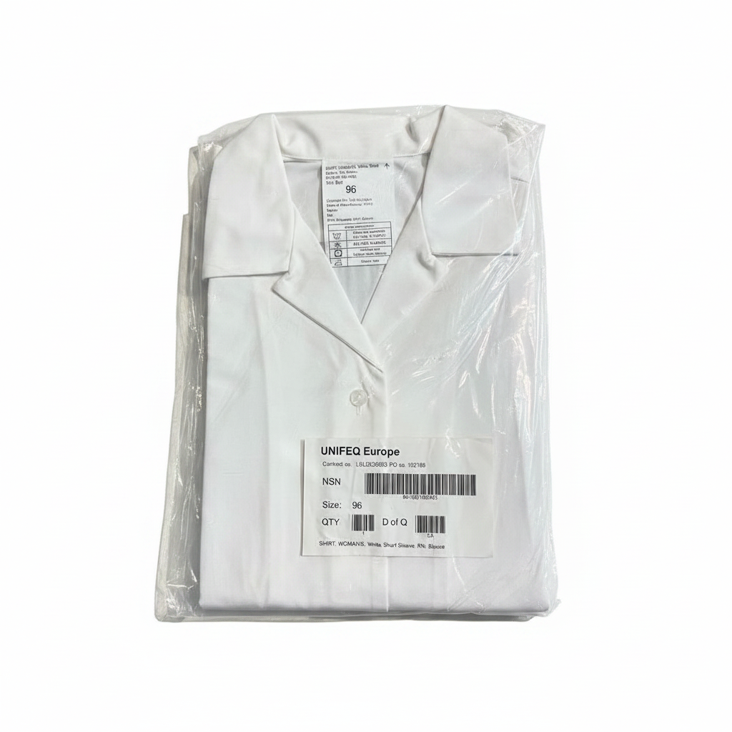 Women's blouse - white background