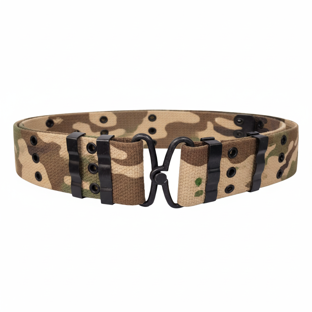 Woodland belt with correct desert camo pattern