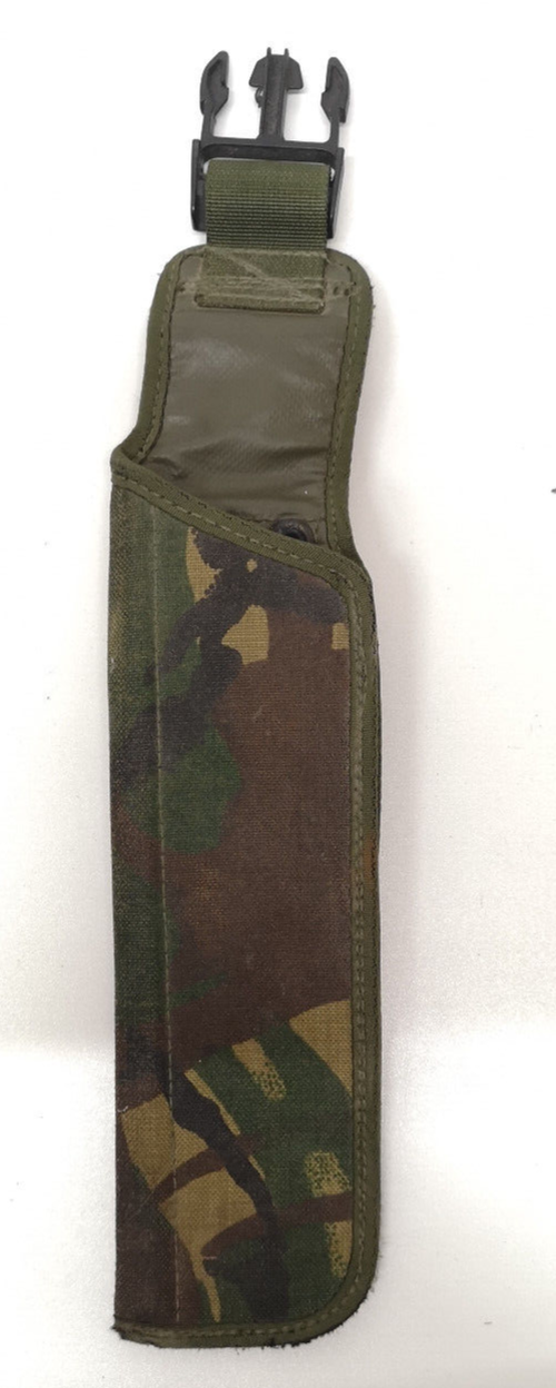 Woodland Camo Sheath Frog British Issue Combat & Parade Webbing Holder