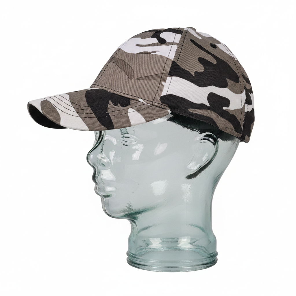 Woodland DPM Cap on Glass Head
